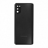 Samsung Galaxy A41 BatteryCover+Camera Lens Black ORIGINAL