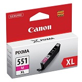 Canon  Inkjet CLI-551MXL Magenta (6445B001) (CANCLI-551MXL)