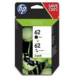 HP  Inkjet No.62 Multipack (N9J71AE) (HPN9J71AE)