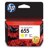 HP  Inkjet No.655 Yellow (CZ112AE) (HPCZ112AE)