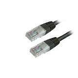  MediaRange Network UTP CAT 6 RJ45/RJ45 5.0M Black (MRCS104)