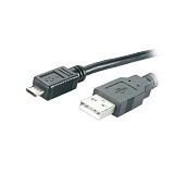  MediaRange USB 2.0 A plug/Micro USB B plug 1.2M Black (MRCS138)