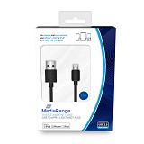  MediaRange Charge and sync, USB 2.0 to Apple Lightning? plug, 3.0m, black (MRCS180)