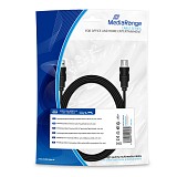 Καλώδιο MediaRange USB 2.0 Extension AM/AF 3.0M Black (MRCS111)