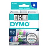 Ταινία Ετικετογράφου DYMO Standard 53710 24 mm x 7 m (Μαύρα Γράμματα σε Διάφανο Φόντο) (S0720920) (DYMO53710)