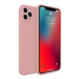 Bodycell Square Liquid Silicon Case iPhone 11 Pro Max Pink