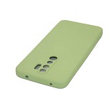 Bodycell Square Liquid Silicon Case Xiaomi Note 8 Pro Light Green