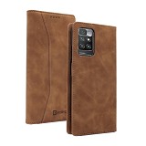 Bodycell Book Case Pu Leather Xiaomi Redmi 10/Note 11 4G Brown