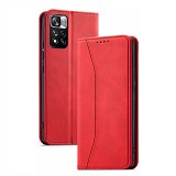 Bodycell Book Case Pu Leather Xiaomi Note 11 Pro/11 Pro 5G Red