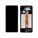 Samsung Galaxy A12 Nacho/A127F Lcd+Frame Black ORIGINAL