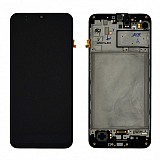 Samsung Galaxy M21 Lcd+Touch+Frame Black ORIGINAL