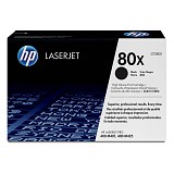 HP 80 LaseJet Black Toner HC (6.9k) (CF280X) (HPCF280X)