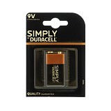   Duracell Simply 9V (6LP3146) (DUR81427227)