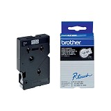 Brother P-touch Laminated Black on Transparent 7,7m x 12mm (TC101) (BROTC101)