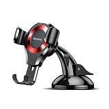 Baseus Car Mount Osculum Type Gravity Black/Red (SUYL-XP09) (BASSUYL-XP09)