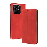 Bodycell Book Case Pu Leather Xiaomi Redmi 10c Red