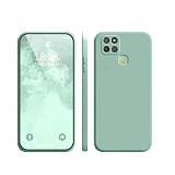 Bodycell Square Liquid Silicon Case Realme 7i/C12/C25/C25S Light Green