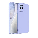 Bodycell Square Liquid Silicon Case Realme 8 5G Light Blue