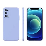 Bodycell Square Liquid Silicon Case Realme X7 5G/Q2 Pro 5G Light Blue