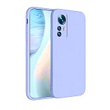 Bodycell Square Liquid Silicon Case Xiaomi 12 5G/12X/12S Light Blue