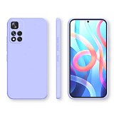 Bodycell Square Liquid Silicon Case Xiaomi Note 11T/Note 11s 5G/Poco M4 Pro 5G Light Blue