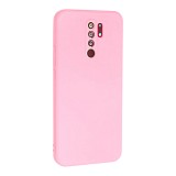 Bodycell Square Liquid Silicon Case Xiaomi Redmi 9/Poco M2 Pink