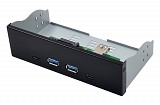 POWERTECH front panel 5.25" σε 2x USB 3.1 & 2x USB-C, VL820 ST663