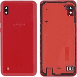 Samsung Galaxy A10 BatteryCover+Camera Lens Red ORIGINAL