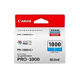 Canon  Inkjet PFI1000C Cyan (0547C001) (CANPFI-1000C)