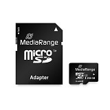 MediaRange microSDXC memory card, UHS-1 | Class 10, with SD adapter, 256GB (MR946)