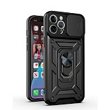 Bodycell Armor Slide Cover Case iPhone 13 Pro  Black