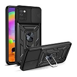 Bodycell Armor Slide Cover Case Samsung A31 Black