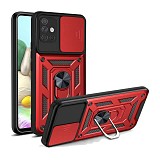 Bodycell Armor Slide Cover Case Samsung A71 4G Red