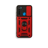 Bodycell Armor Slide Cover Case Xiaomi Note 8  Red