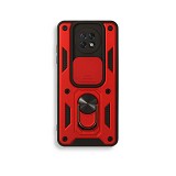 Bodycell Armor Slide Cover Case Xiaomi Note 9T Red