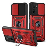 Bodycell Armor Slide Cover Case Xiaomi Poco F3  Red