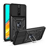 Bodycell Armor Slide Cover Case Xiaomi Redmi 9  Black