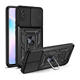 Bodycell Armor Slide Cover Case Xiaomi Redmi 9A Black