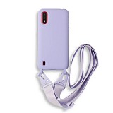 Bodycell Silicon Case   Samsung A01 Violet