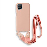 Bodycell Silicon Case   Samsung A12 Pink