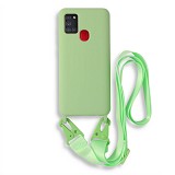 Bodycell Silicon Case   Samsung A21s Green