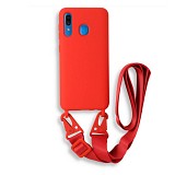 Bodycell Silicon Case   Samsung A30 Red