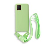 Bodycell Silicon Case με Λουρακι Samsung Note 10 Lite Green