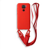 Bodycell Silicon Case   Xiaomi Note 9/Redmi 10x 4G Red