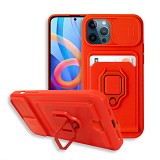 Bodycell Multifunction Case   iPhone 12/12 Pro Red