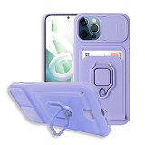 Bodycell Multifunction Case   iPhone 12/12 Pro Purple