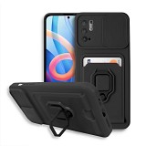 Bodycell Multifunction Case   Xiaomi Note 10 5G/Note 10T 5G/Poco M3 Pro 4G/5G Black