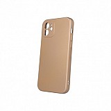 Apple iPhone 12 Testa Metallic Silicone Gold