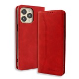 Bodycell Book Case Pu Leather iPhone 14 Pro  Red