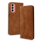 Bodycell Book Case Pu Leather Samsung M13 Brown